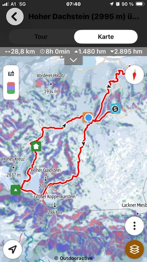 Aufgezeichneter Track