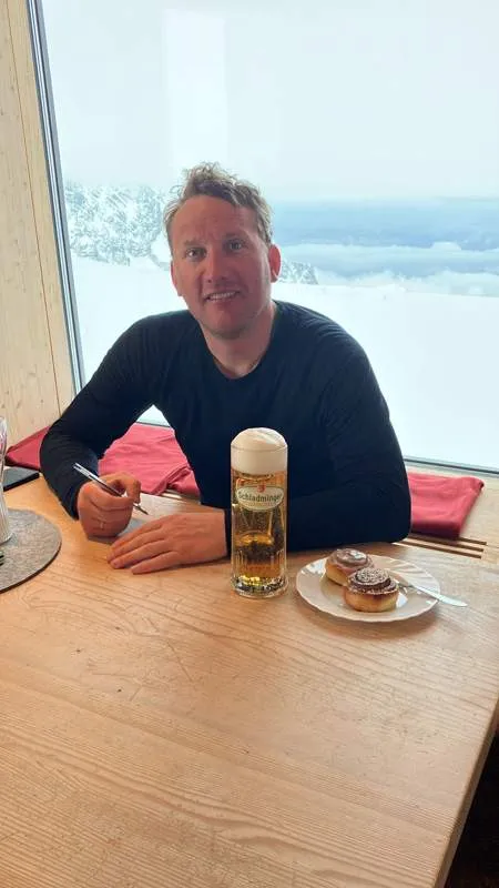 Einkehr mit Gletscherblick